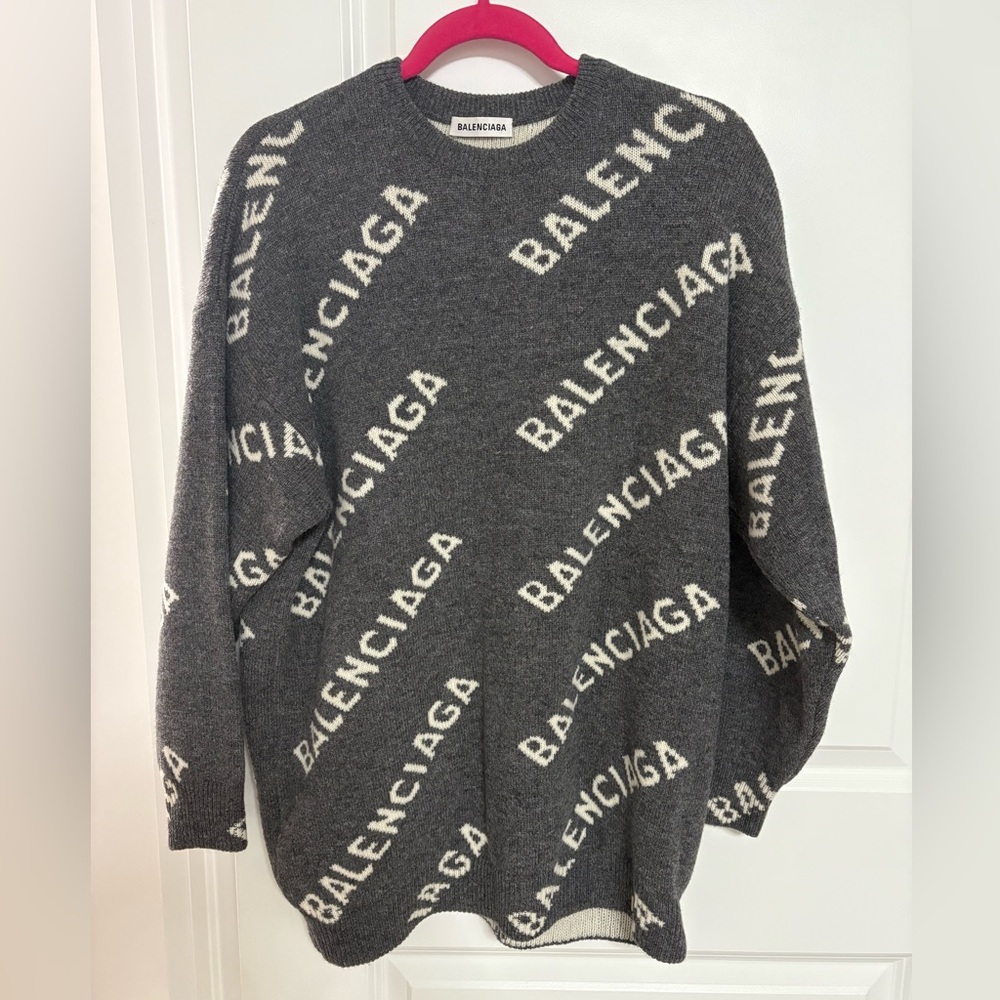 Balenciaga Wool Sweatshirt